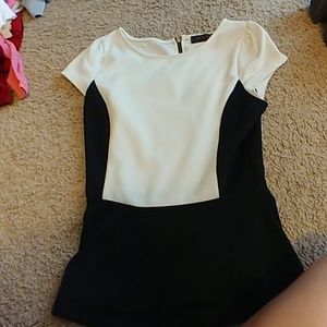 Black and white top